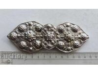 PAFTALE MASIVE DIN BRONZ - ARGINTATE