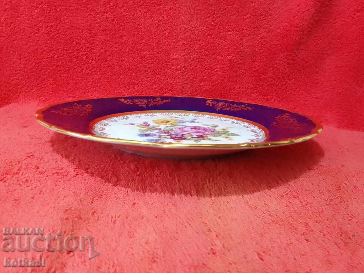 Порцелан чиния EPIAG BOHEME Чехословакия Кобалт отлична - 5 Порцелан чиния EPIAG BOHEME Чехословакия Кобалт отлична - 5