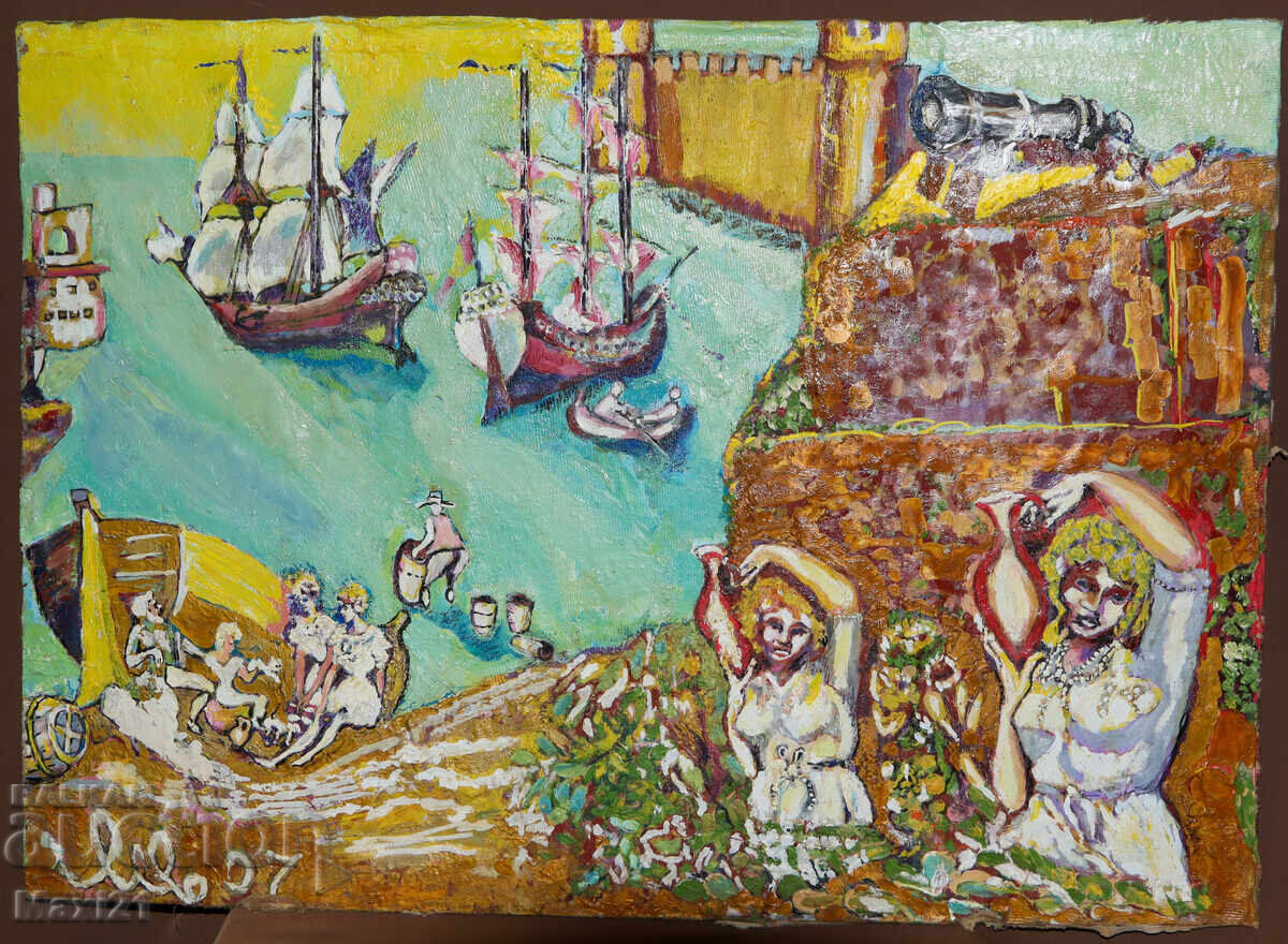 Auction Impressionist oil painting landscape 2007 Auction Impressionist oil painting landscape 2007