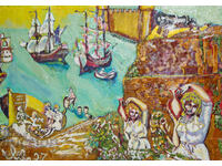 Impressionist oil painting landscape 2007