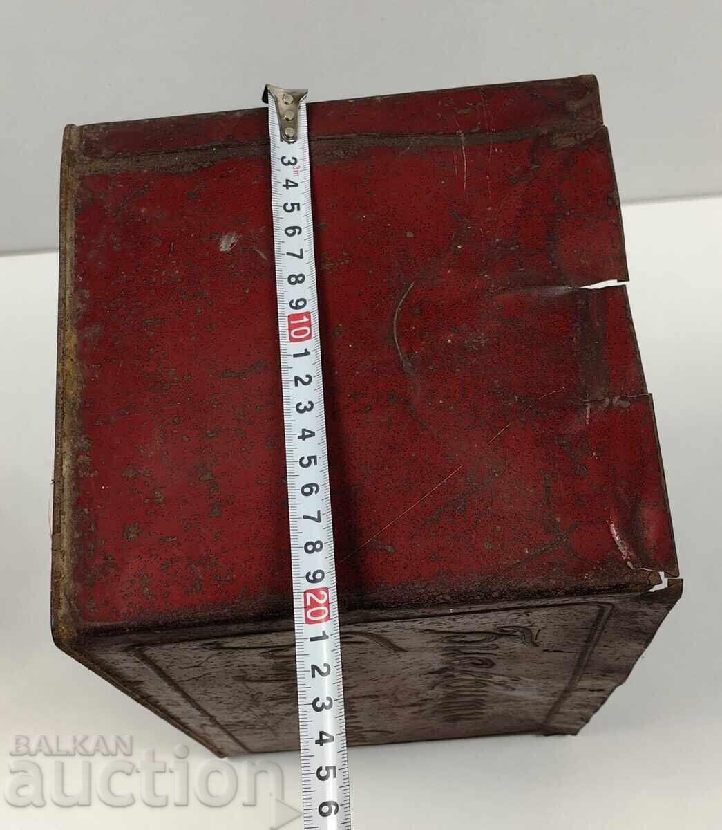 Παράδοση ΜΕΓΑΛΟ ΜΕΤΑΛΛΙΚΟ ΚΟΥΤΙ ΜΠΙΣΚΟΤΑ ΜΠΑΛΑΚΤΣΙΕΦ ΖΑΧΑΡΩΤΑ