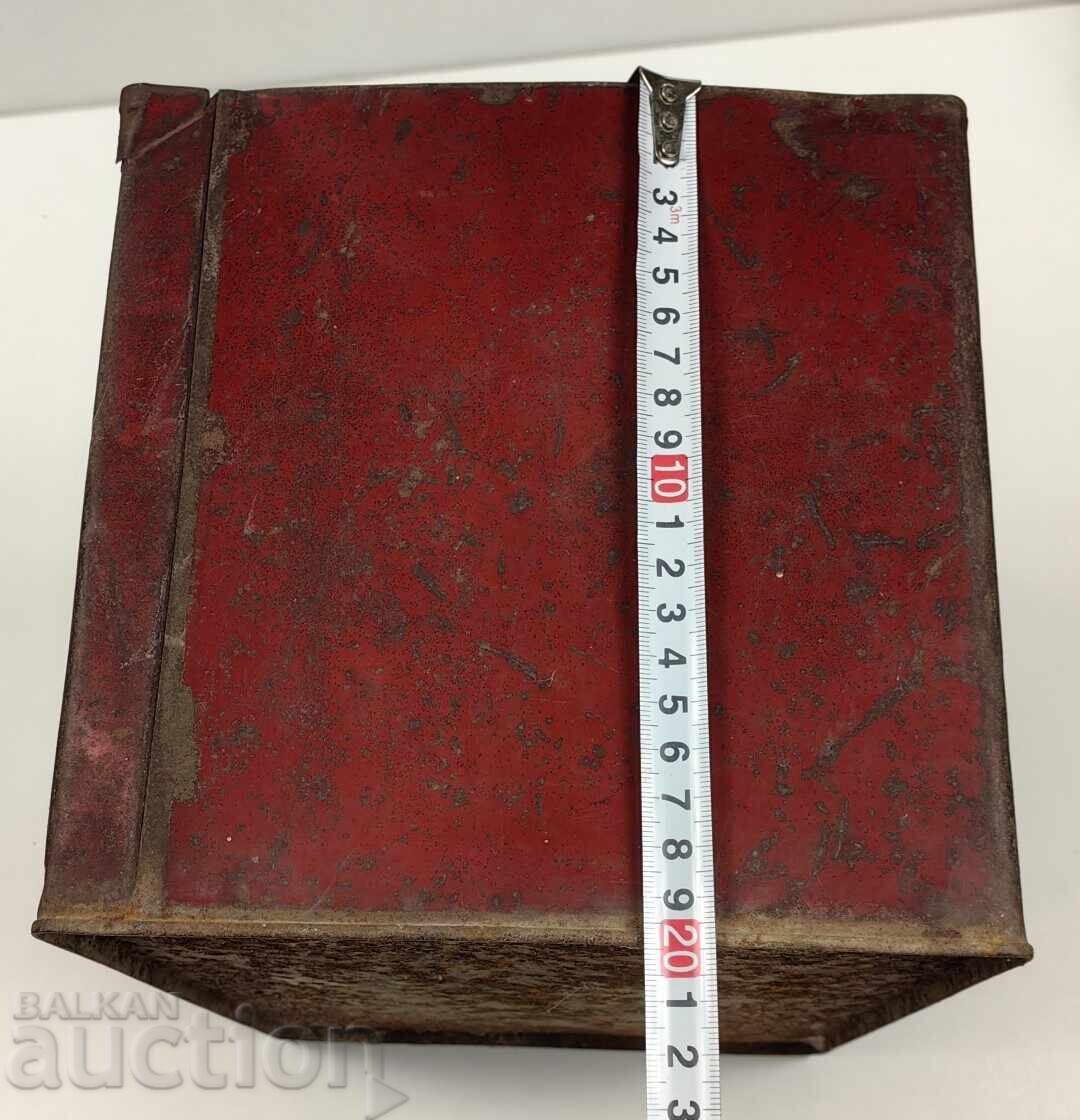 ΜΕΓΑΛΟ ΜΕΤΑΛΛΙΚΟ ΚΟΥΤΙ ΜΠΙΣΚΟΤΑ ΜΠΑΛΑΚΤΣΙΕΦ ΖΑΧΑΡΩΤΑ - 6