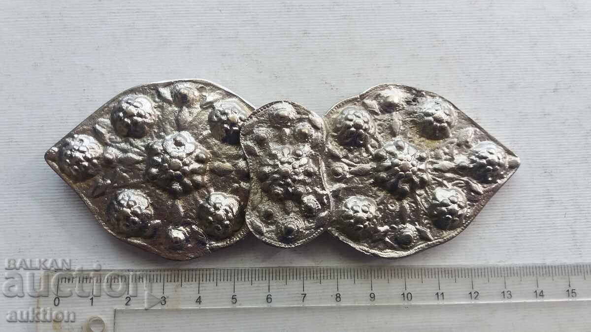 Auction MASSIVE BRONZE PATTIES - SILVER PLATED Auction MASSIVE BRONZE PATTIES - SILVER PLATED