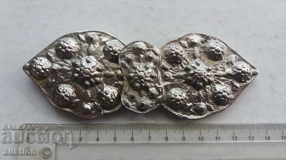 MASSIVE BRONZE PATTIES - SILVER PLATED MASSIVE BRONZE PATTIES - SILVER PLATED