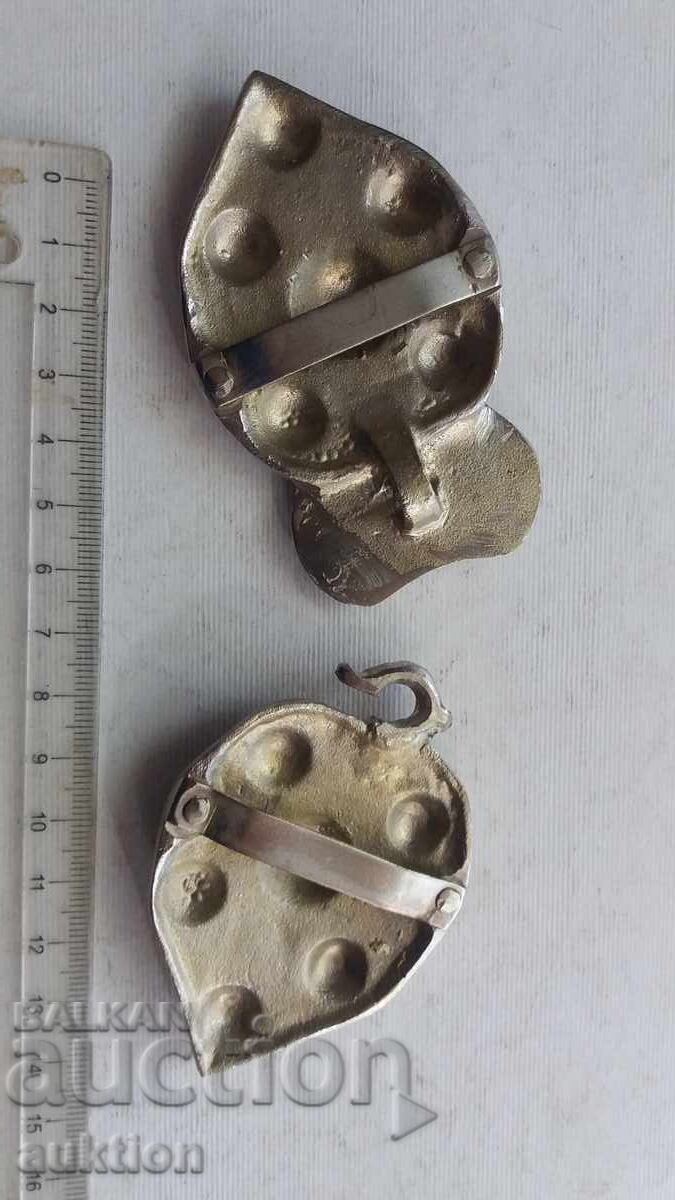 PAFTALE MASIVE DIN BRONZ - ARGINTATE - 7 PAFTALE MASIVE DIN BRONZ - ARGINTATE - 7