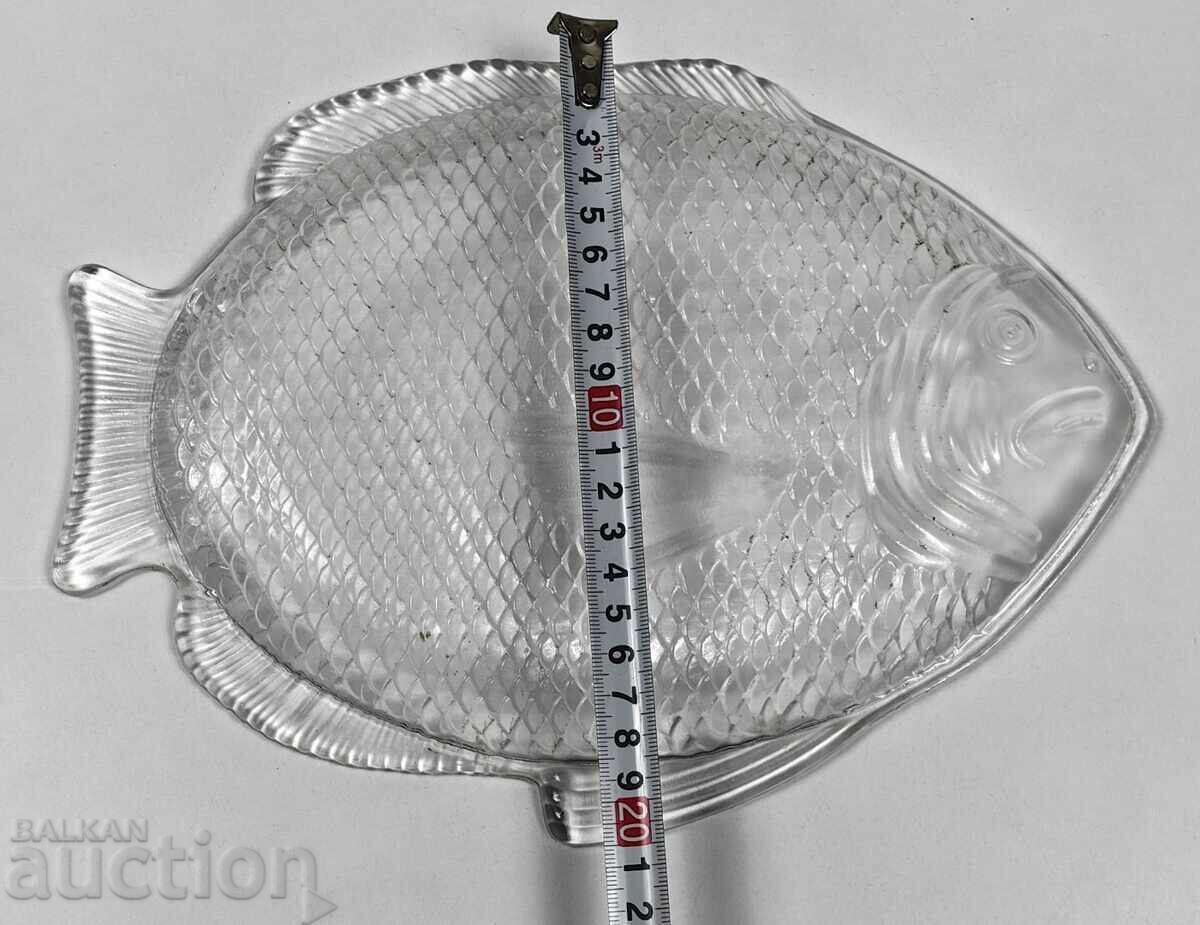 ΜΕΓΑΛΟ ΓΥΑΛΙΝΟ ΠΙΑΤΟ ΓΙΑ ΨΑΡΙ ΔΙΣΚΟΣ ΠΙΑΤΙ ΑΡΙΣΤΟ - 5