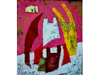 Variation 3 Vlado Rumenov 2000. 50 / 35 cm. o. b. p