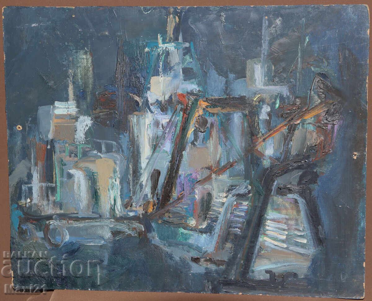 Αφηρημένος ελαιογραφία, τοπίο με τιμή 240.00 BGN | € 122.71 Αφηρημένος ελαιογραφία, τοπίο με τιμή 240.00 BGN | € 122.71