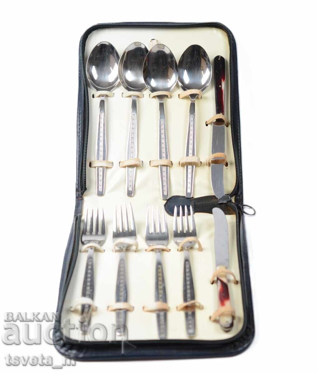 Τουριστικό σετ μαχαιροπήρουνων 1300 γρ Βουλγαρία σοσιαλισμός