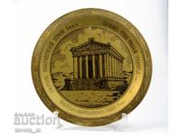Decorative wall plate GARNI Pagan Temple Armenia