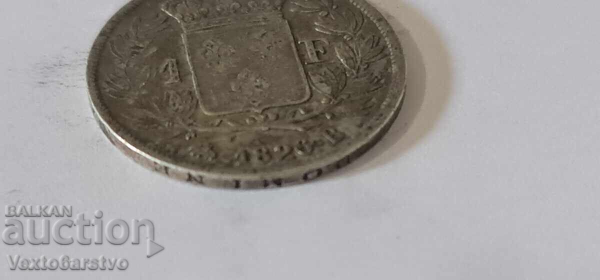 Coin - FRANCE - 1 franc 1826 - BZC - 7 Coin - FRANCE - 1 franc 1826 - BZC - 7