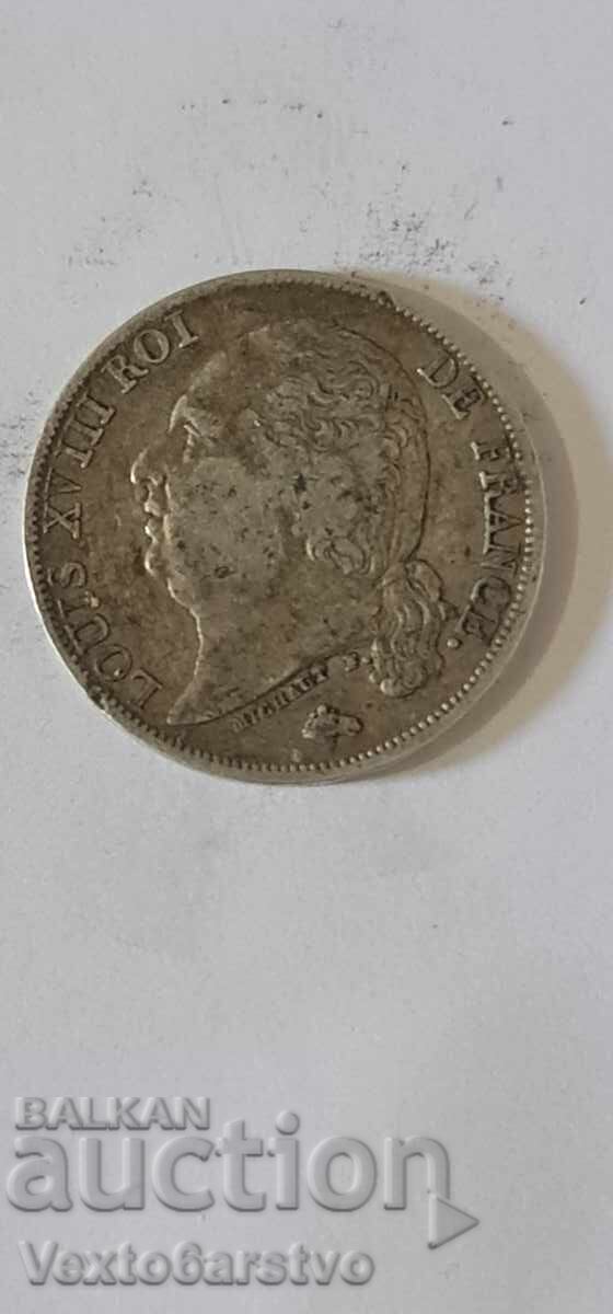 Coin - FRANCE - 1 franc 1816 - BZC with price 186.00 BGN | € 95.10 Coin - FRANCE - 1 franc 1816 - BZC with price 186.00 BGN | € 95.10