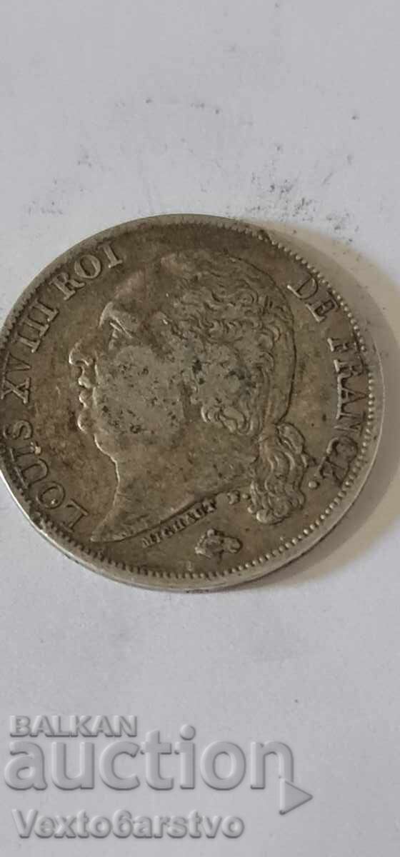Delivery of Coin - FRANCE - 1 franc 1816 - BZC Delivery of Coin - FRANCE - 1 franc 1816 - BZC