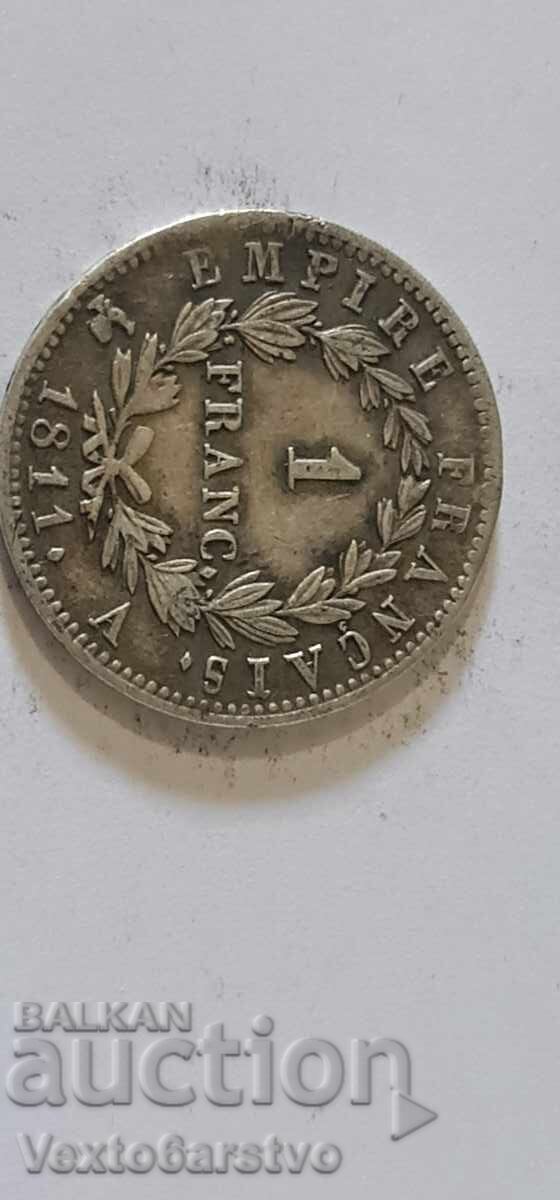 Δημοπρασία Νόμισμα-ΓΑΛΛΙΑ-1 φράγκο 1811---ΒΖΤ Δημοπρασία Νόμισμα-ΓΑΛΛΙΑ-1 φράγκο 1811---ΒΖΤ