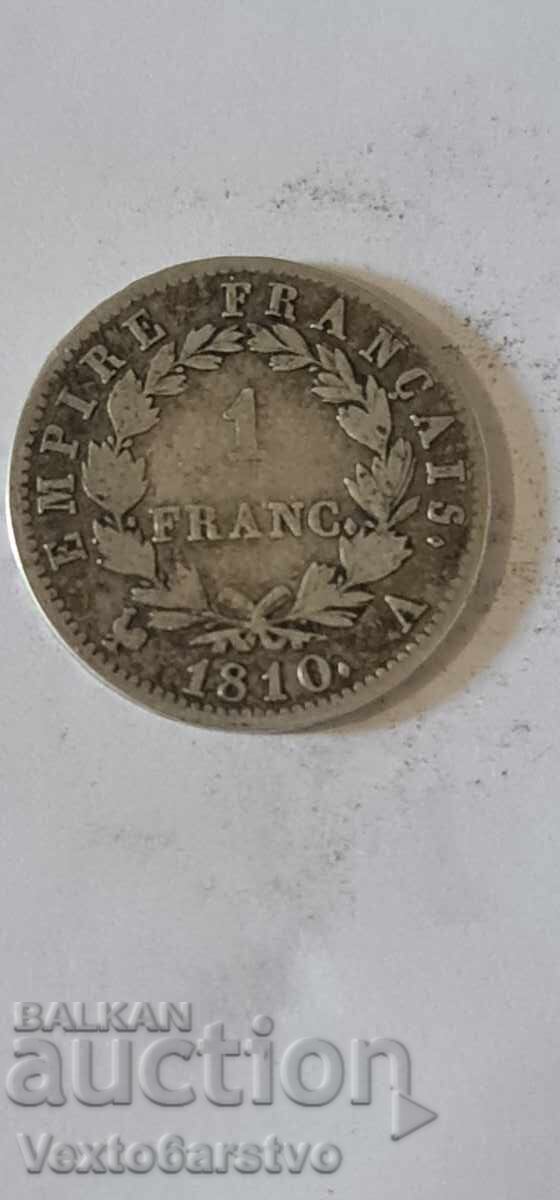 Coin - FRANCE - 1 franc 1810 - BZC Coin - FRANCE - 1 franc 1810 - BZC