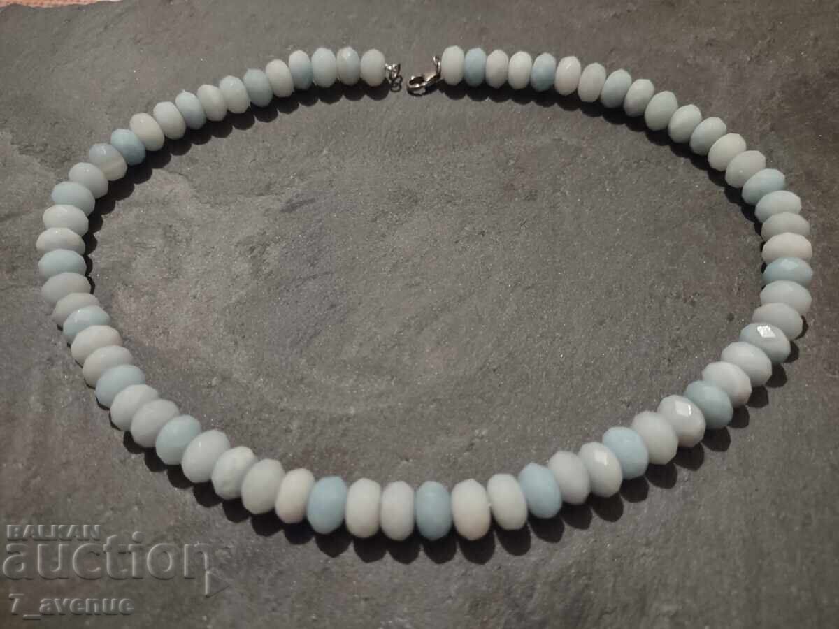 Колие гердан накит естествен камък Амазонит  27.10.25 с цена 199.00 лв. | € 101.75
