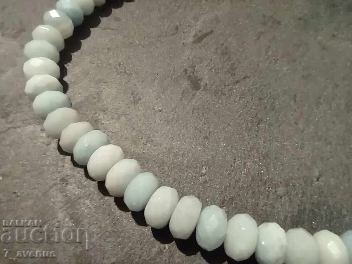 Колие гердан накит естествен камък Амазонит  27.10.25 - 6