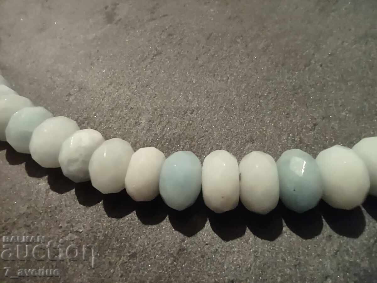 Колие гердан накит естествен камък Амазонит  27.10.25 - 7