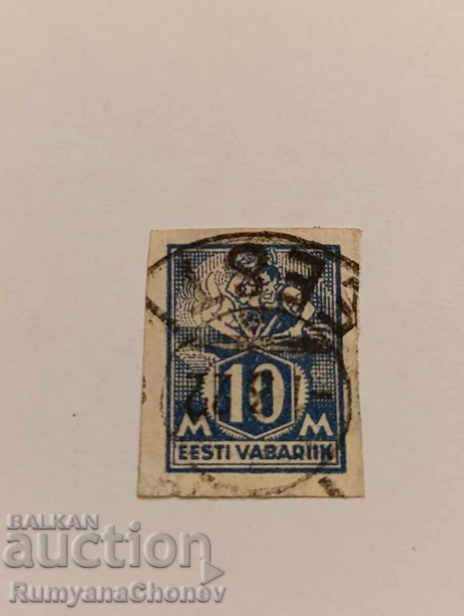 Postage Stamp Estonia