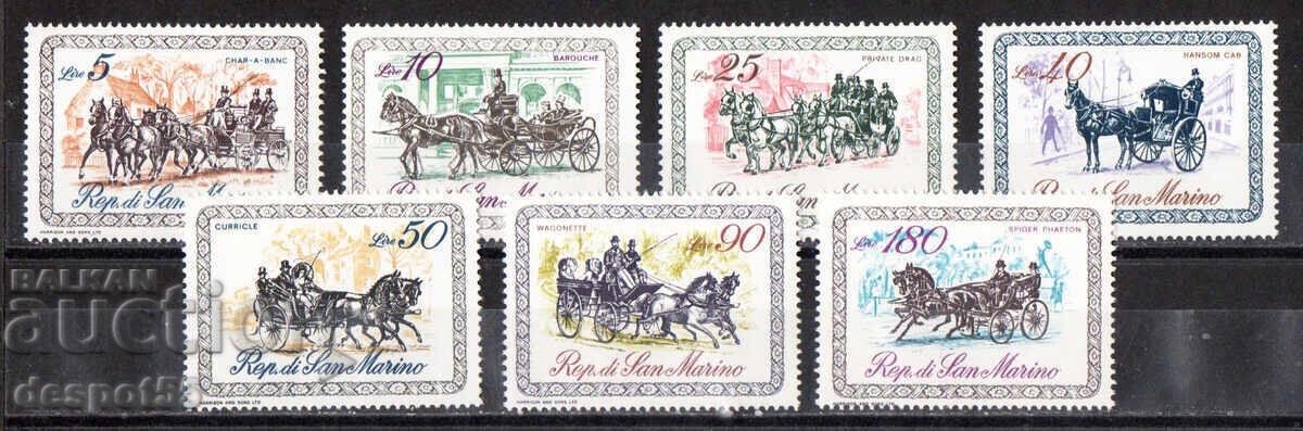 1969. Άγιος Μαρίνος. Καρέτι