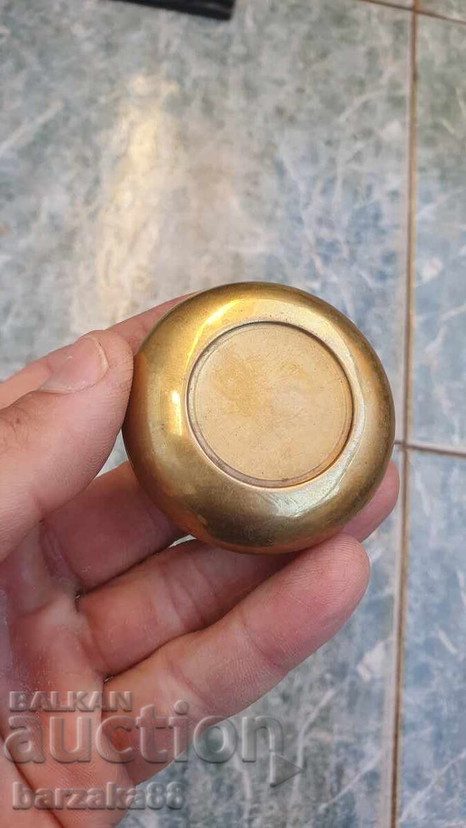 Mici scrumiere de bronz cu ancoră - 5 Mici scrumiere de bronz cu ancoră - 5