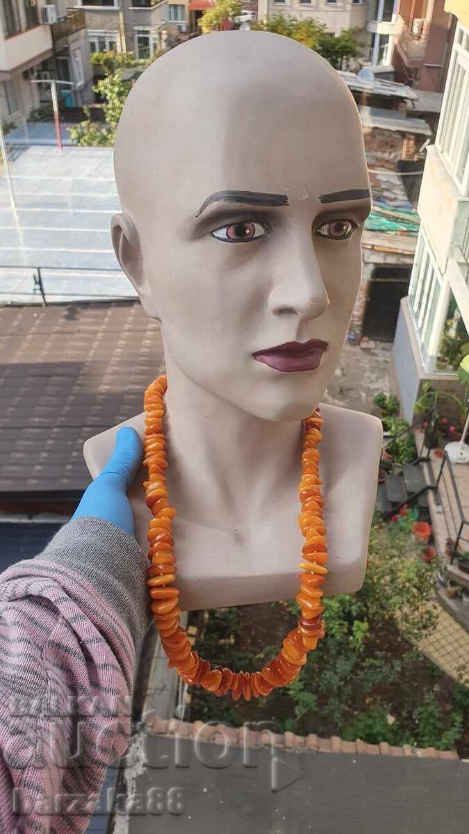 Large amber necklace 75 grams with price 70.00 BGN | € 35.79 Large amber necklace 75 grams with price 70.00 BGN | € 35.79