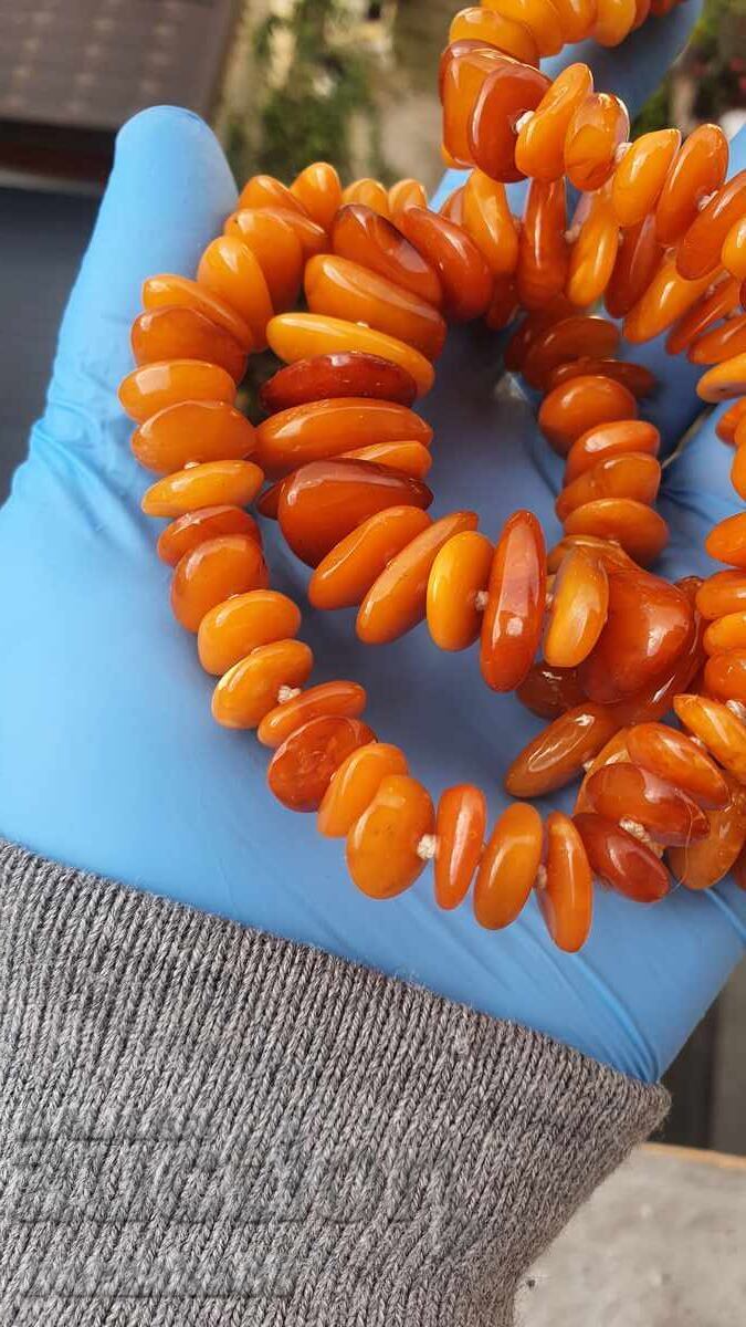 Large amber necklace 75 grams - 6 Large amber necklace 75 grams - 6