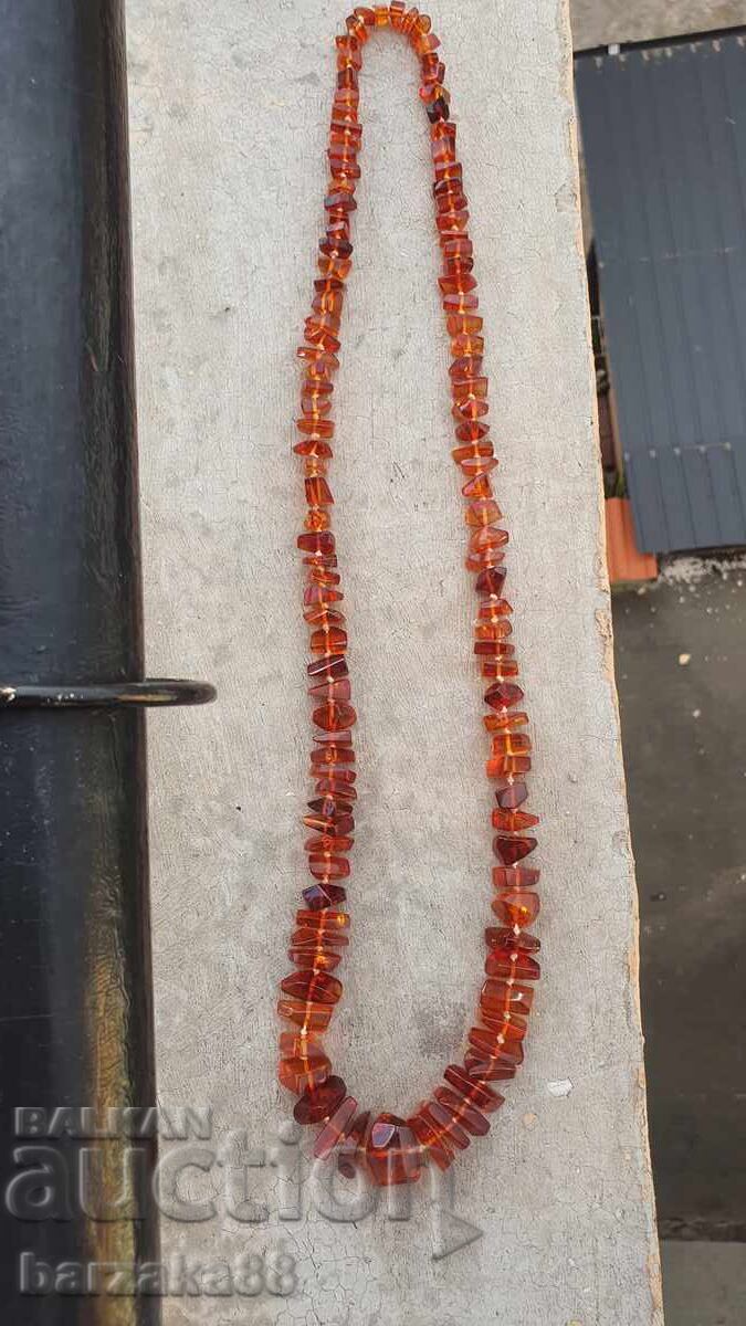 Large amber necklace 60 grams