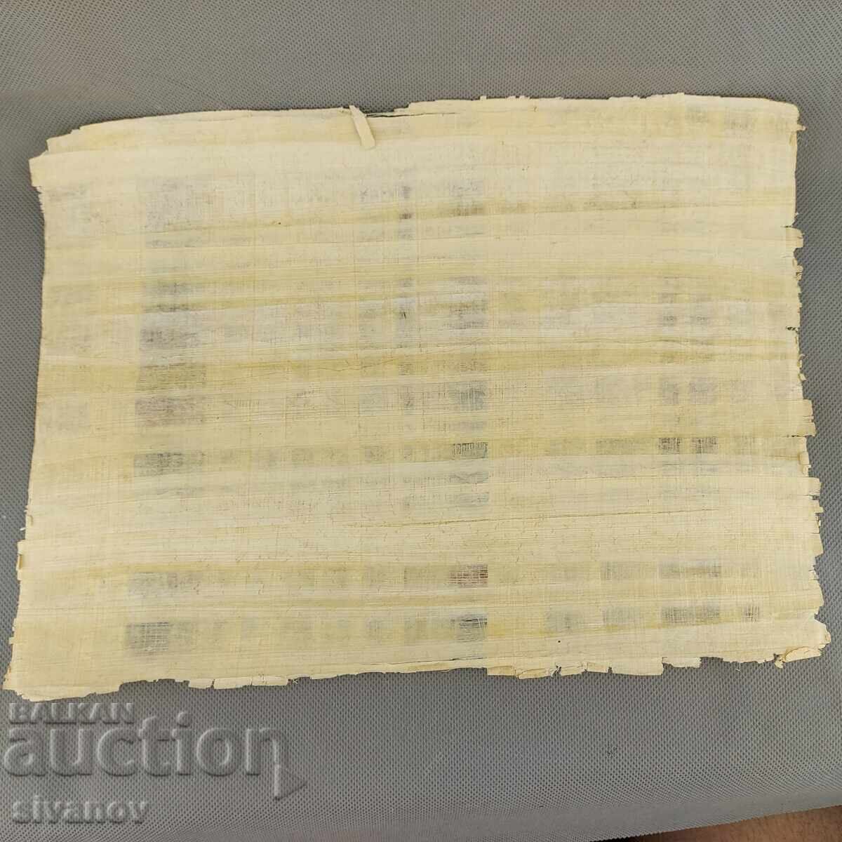 Beautiful old Egyptian papyrus mummification 33 x 24 cm #3164 - 5