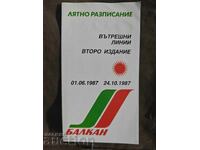 Orarul de vară Balkan 1987