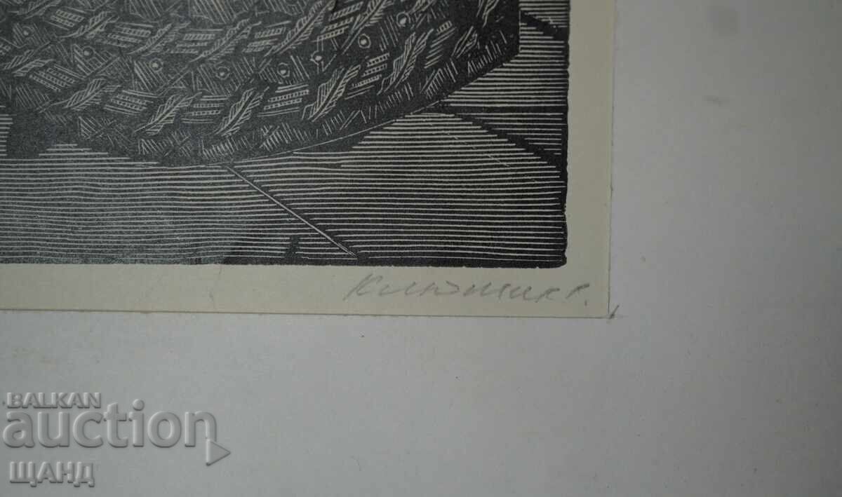 Licitație Desen vechi de maestru, grafică, gravură, semnată