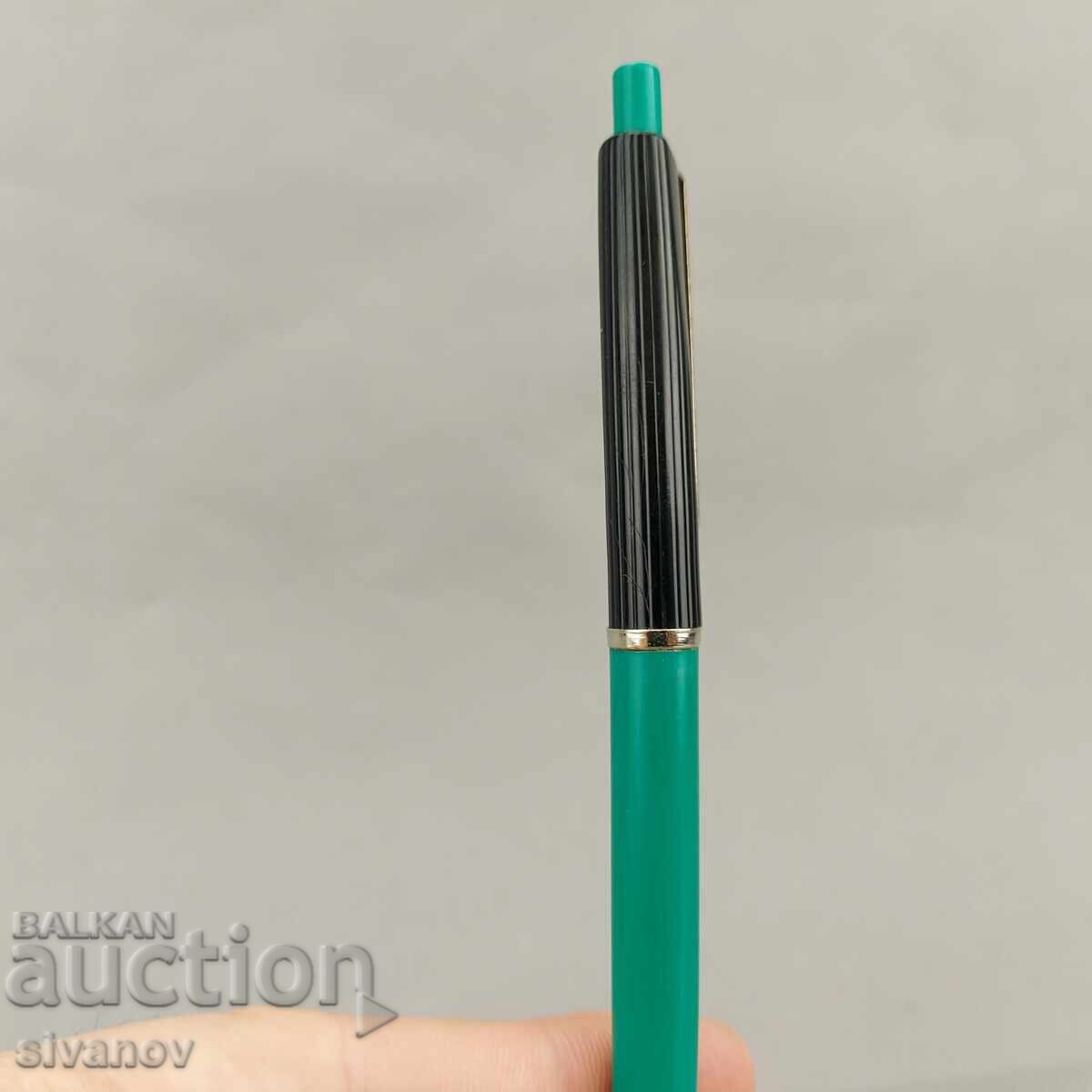 Old RENOX Austria fountain pen green and black plastic #3257 - 6