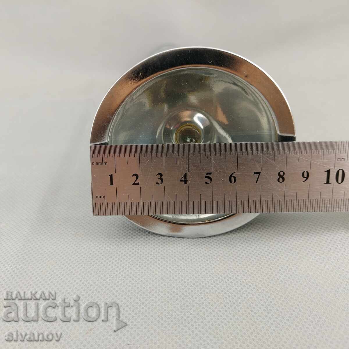 Παλιό μεταλλικό κινέζικο φαναράκι Swan Shanghai China #3266 - 6 Παλιό μεταλλικό κινέζικο φαναράκι Swan Shanghai China #3266 - 6