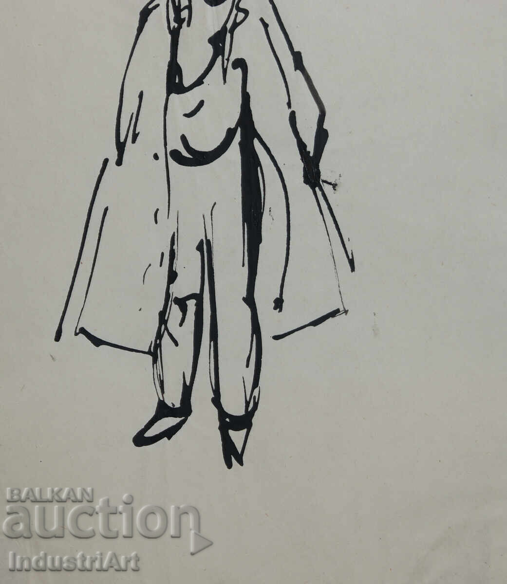 Interesting Ink Portrait Painting - 5 Interesting Ink Portrait Painting - 5