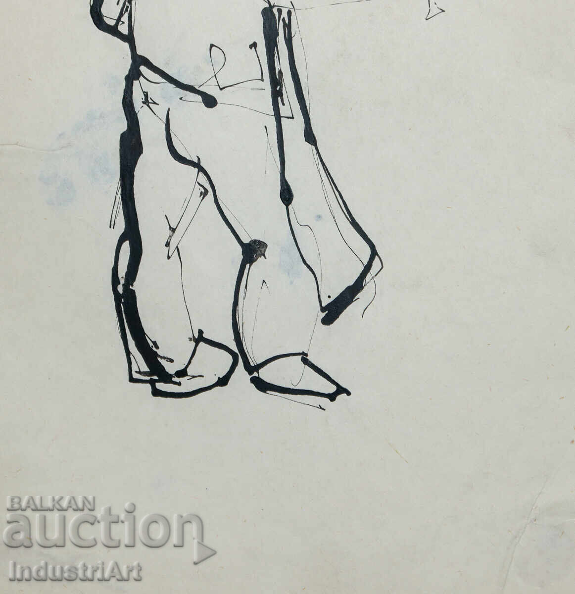 Interesting Ink Portrait Painting - 5