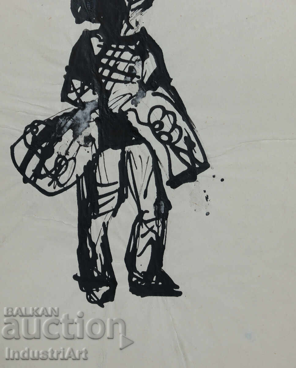 Interesting Ink Portrait Painting - 5 Interesting Ink Portrait Painting - 5