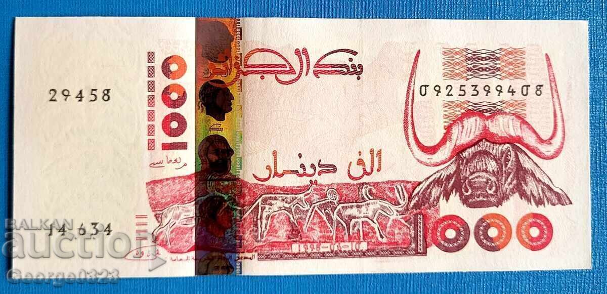 Algeria 1998 1000 dinari UNC Nouă Algeria