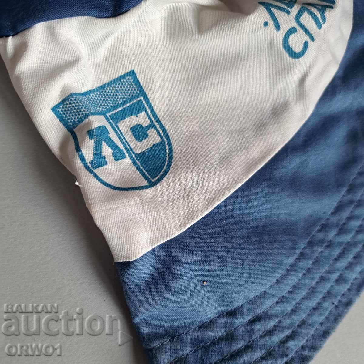 Левски - Спартак 80те г. шапка тип "идиотка" нова с цена 60.00 лв. | € 30.68