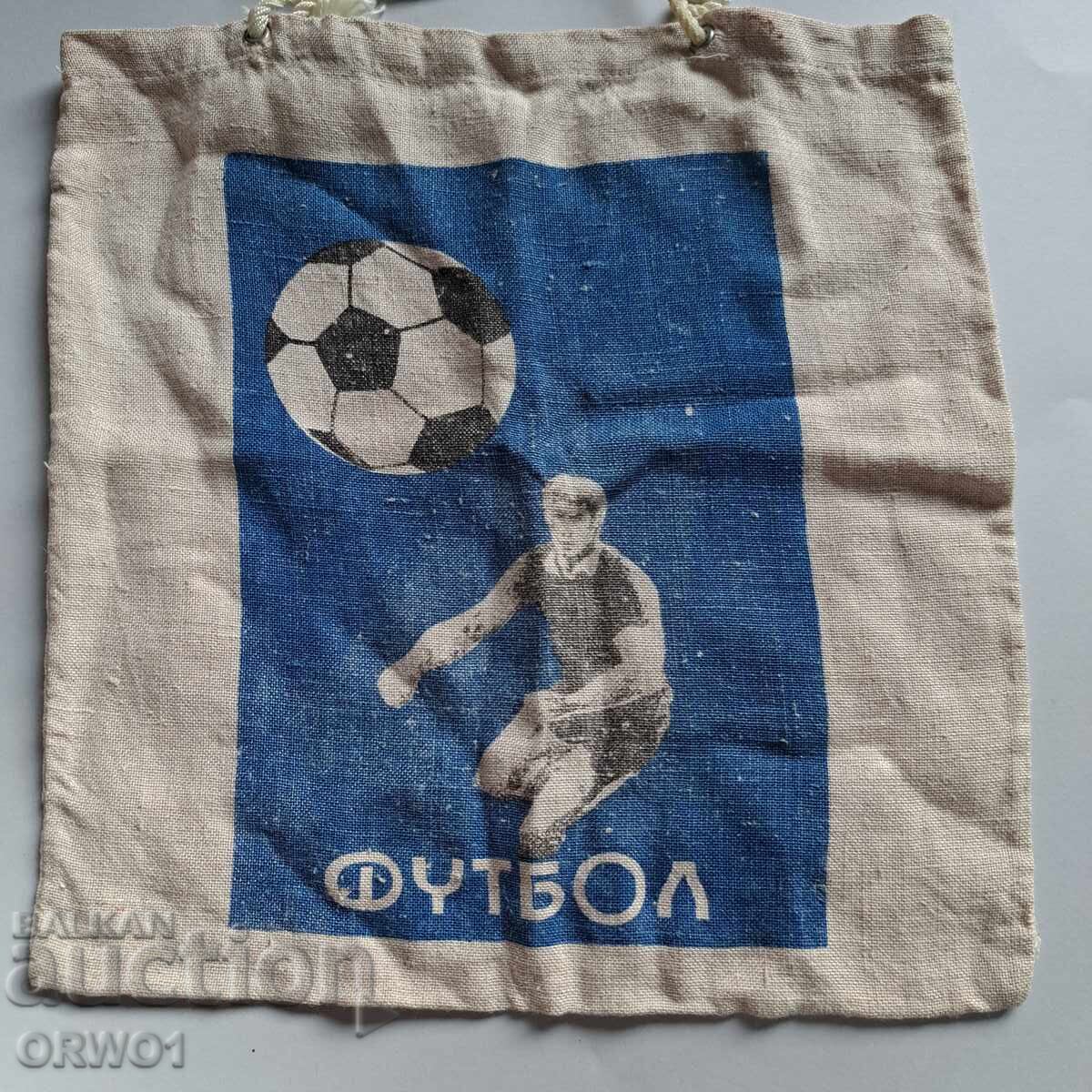 Аукцион Левски - Спартак 80те г. Футбол чанта торба