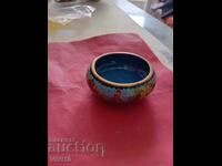 Bol vechi, bronz, email, cloisonné