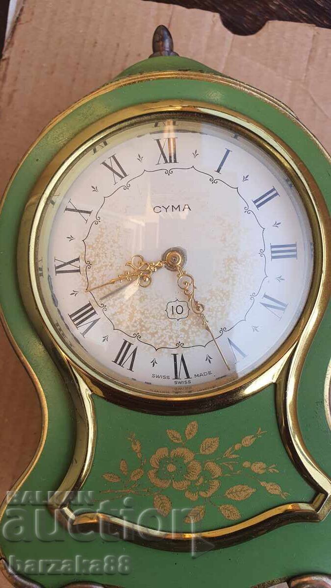 Cyma Table Clock Rare! with price € 60.00 | 117.35 BGN