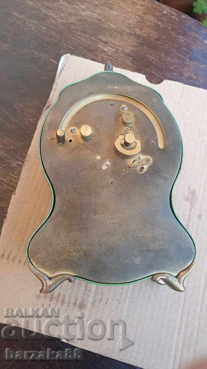 Cyma Table Clock Rare! - 7 Cyma Table Clock Rare! - 7