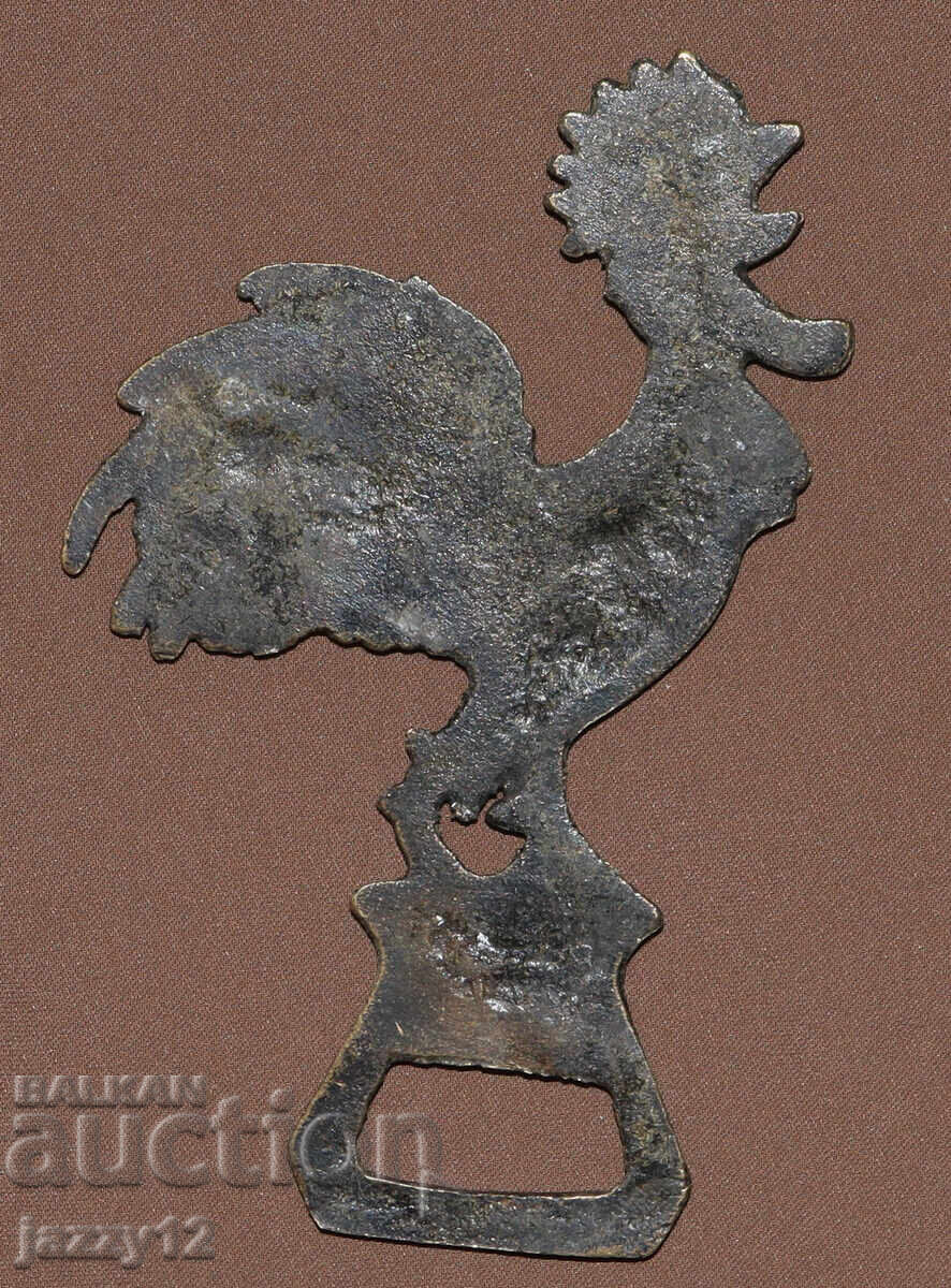 Παράδοση Ενδιαφέρον ορειχάλκινο διακοσμητικό απορροφητήρας κόκορας