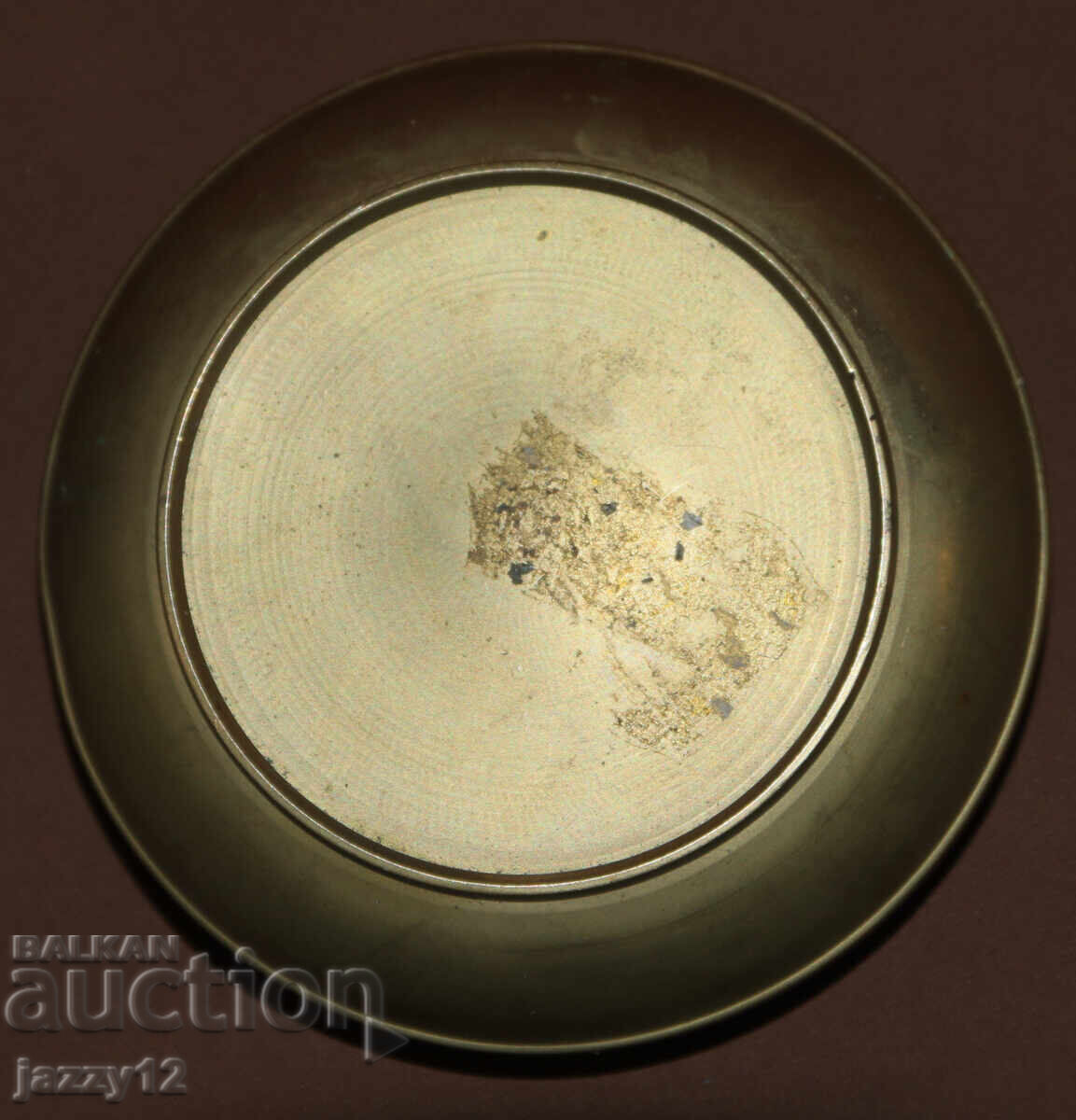 Solid Decorative Brass Ashtray - 7