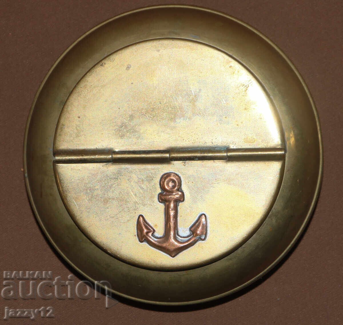 Solid Decorative Brass Ashtray