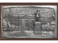 Ρωσία ΕΣΣΔ σουβενίρ πλακέτα ''Πετρούπολη''