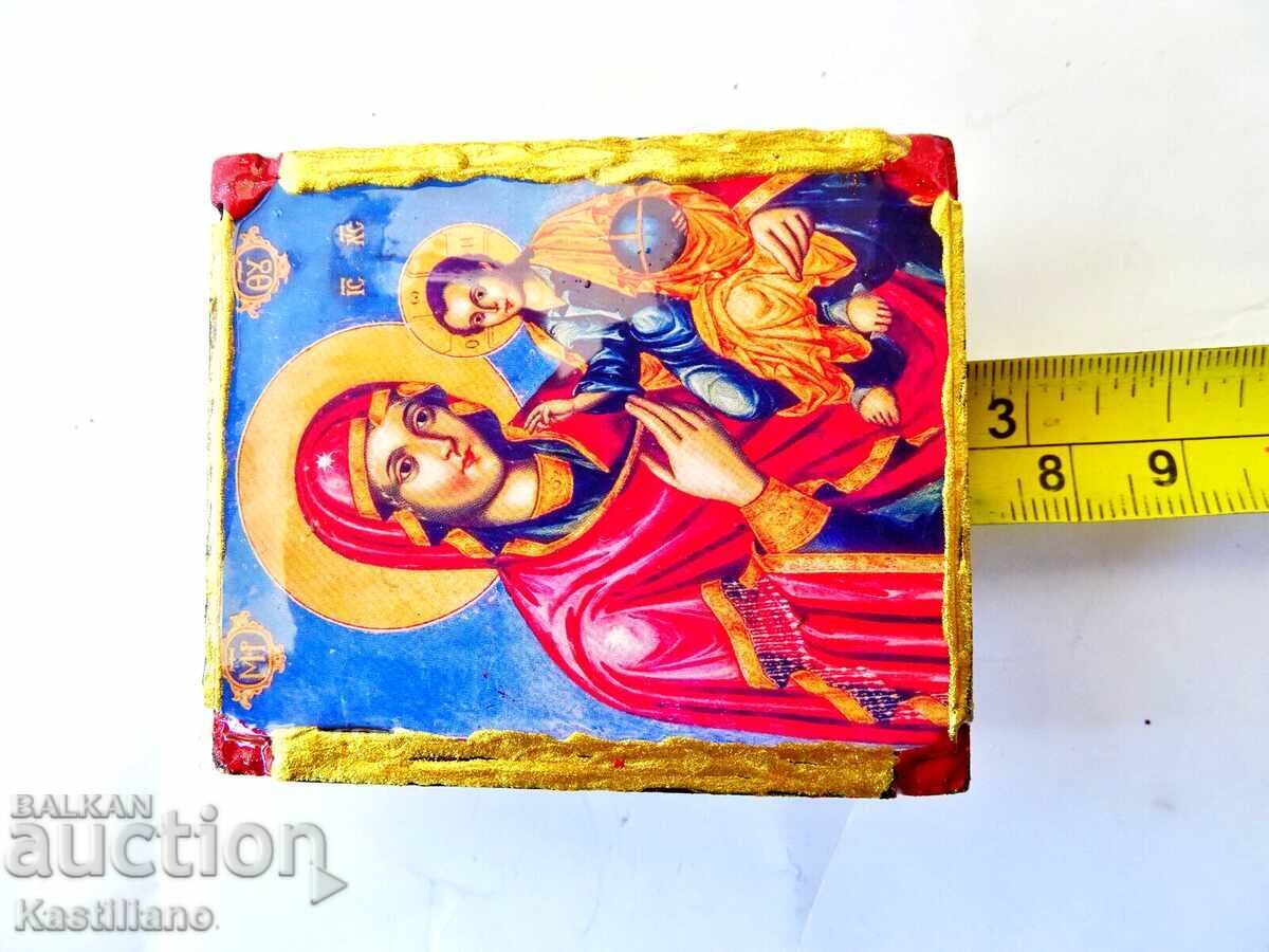 Orthodox icon of the Most Holy Theotokos with the Christ Child with price 8.00 BGN | € 4.09