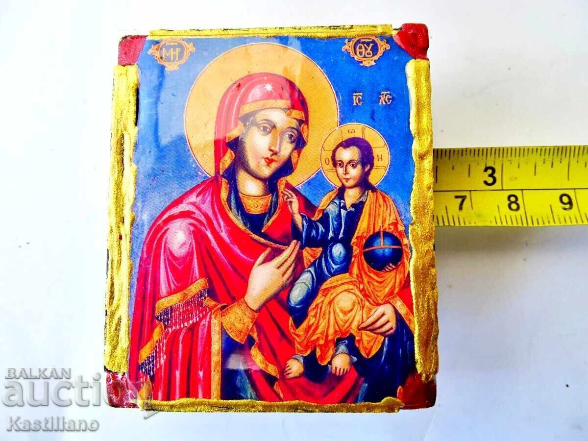 Delivery of Orthodox icon of the Most Holy Theotokos with the Christ Child