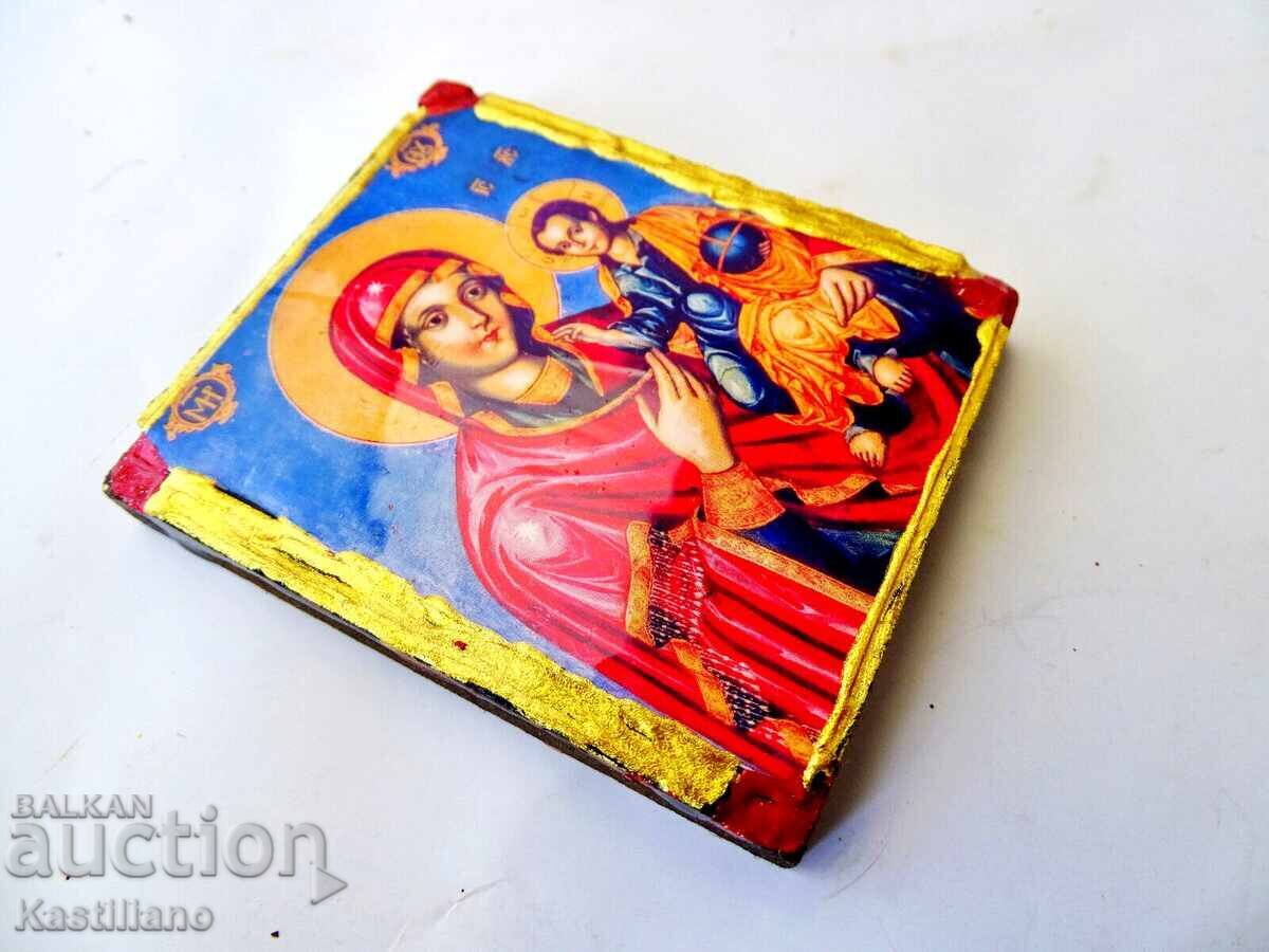 Orthodox icon of the Most Holy Theotokos with the Christ Child - 5