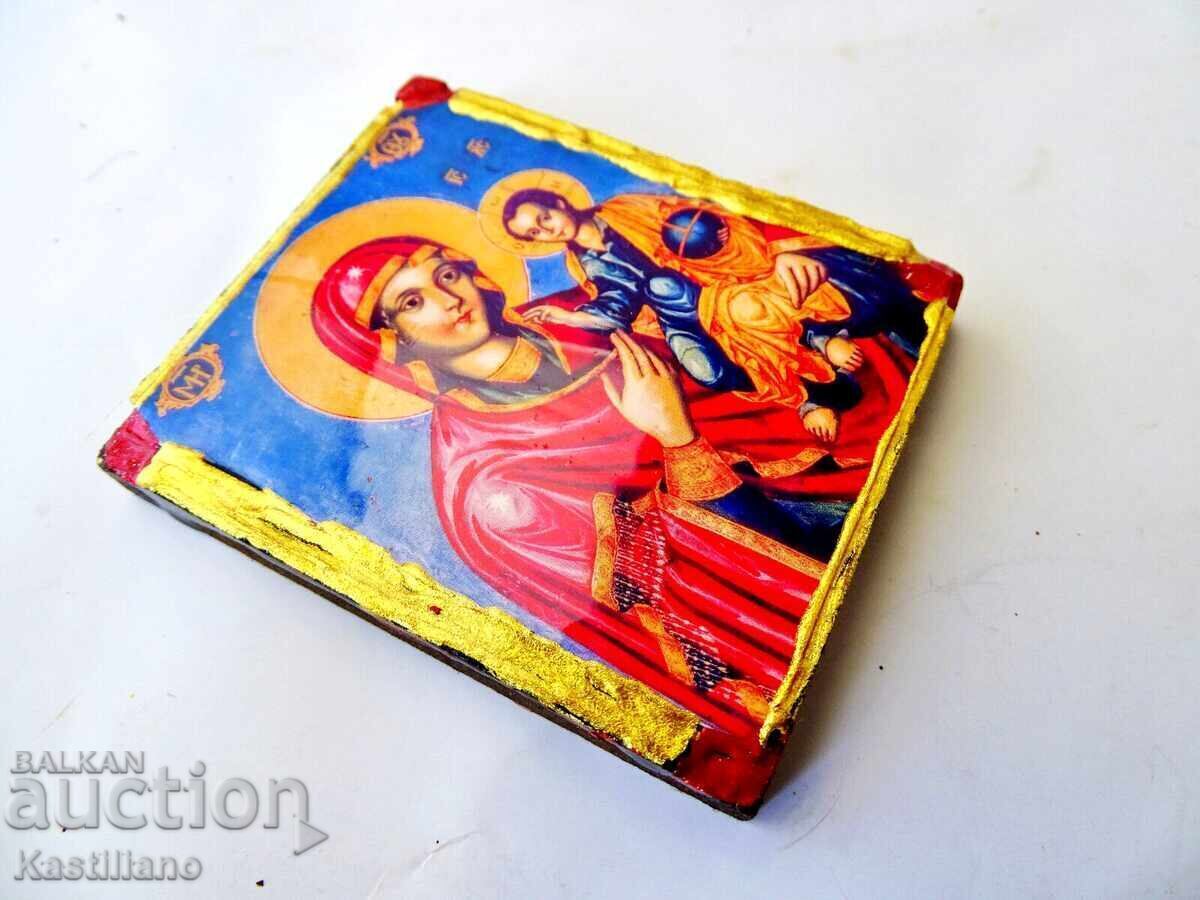 Orthodox icon of the Most Holy Theotokos with the Christ Child - 5